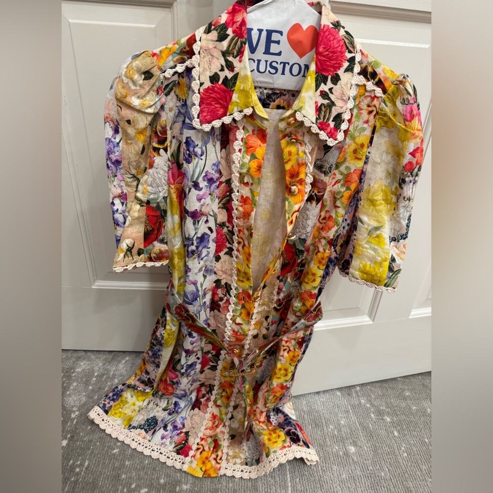 Zimmermann Multicolor Floral Dress